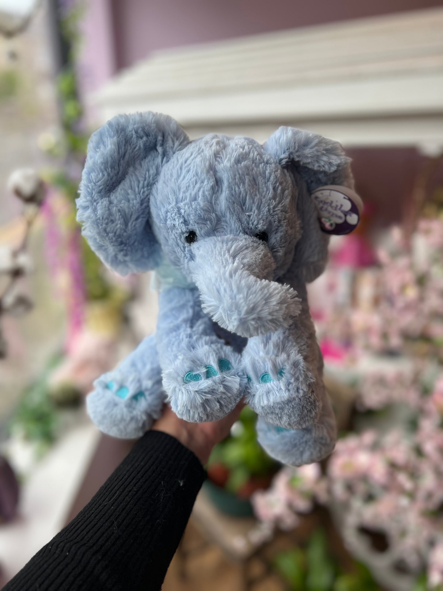 Teddy Elephant - Blue
