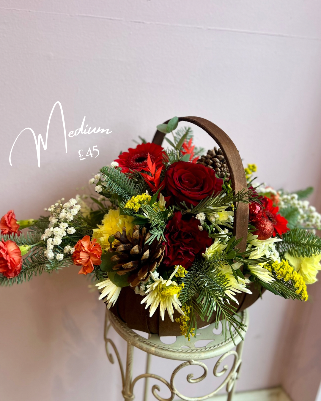 Festive Basket Arrangement