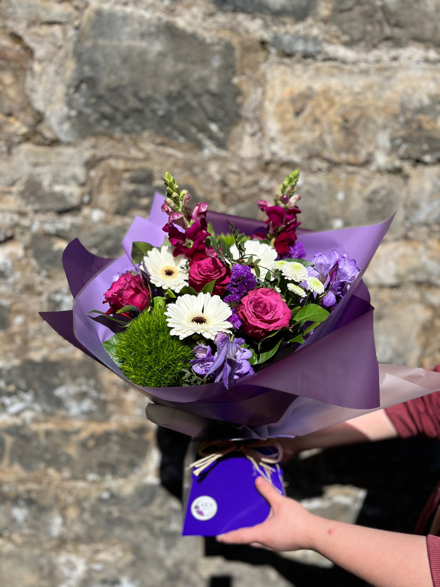Midnight Haze - Hand Tied Bouquet