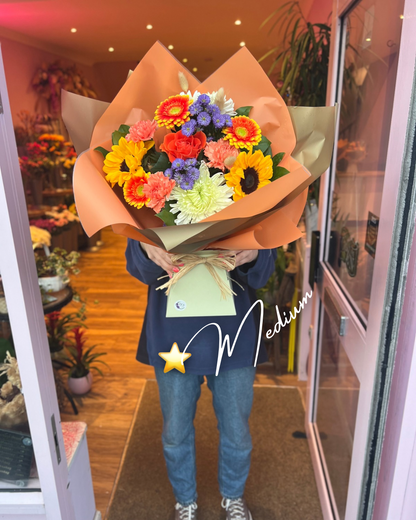 Tangerine Dream - Hand Tied Bouquet