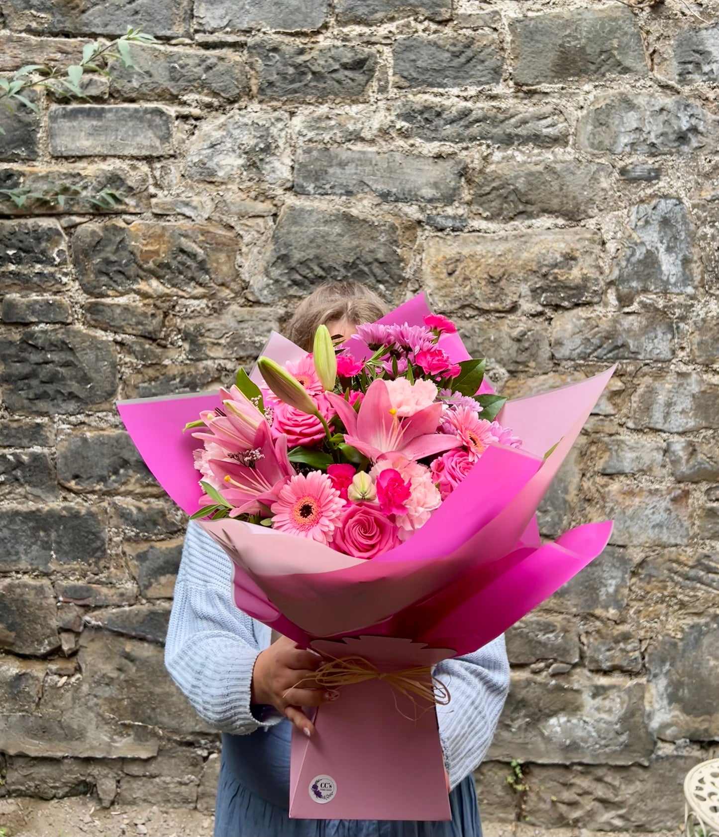 Pretty in Pink - Hand Tied Bouquet