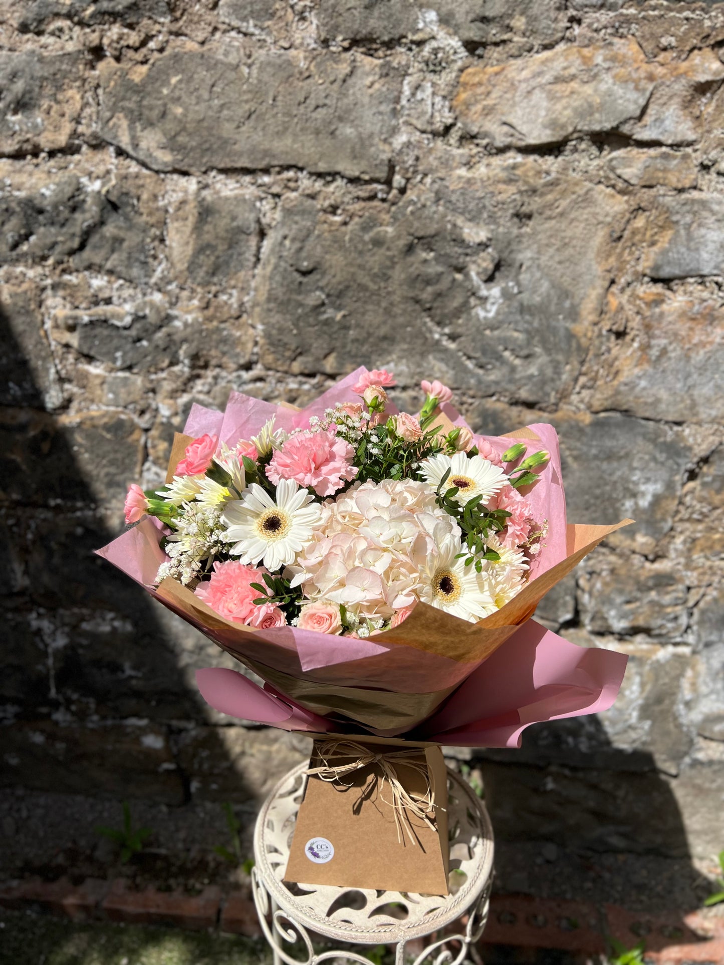 Pretty in Pink - Hand Tied Bouquet