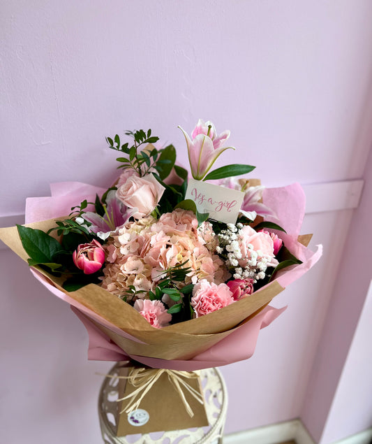 Pink Sweetness - Hand Tied Bouquet